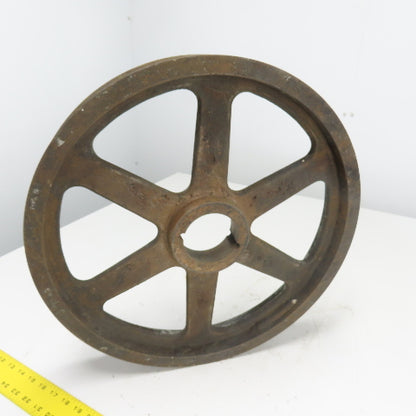 18-3/4" OD x 2-1/2" Wide 3 Groove V-Belt Pulley Tapered Bore