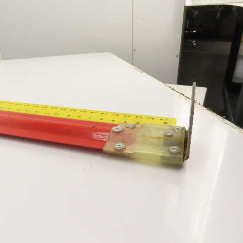 Flexstake FH 800 Series 48" Flexible Red American Fire Hydrant Marker W/ Anchor