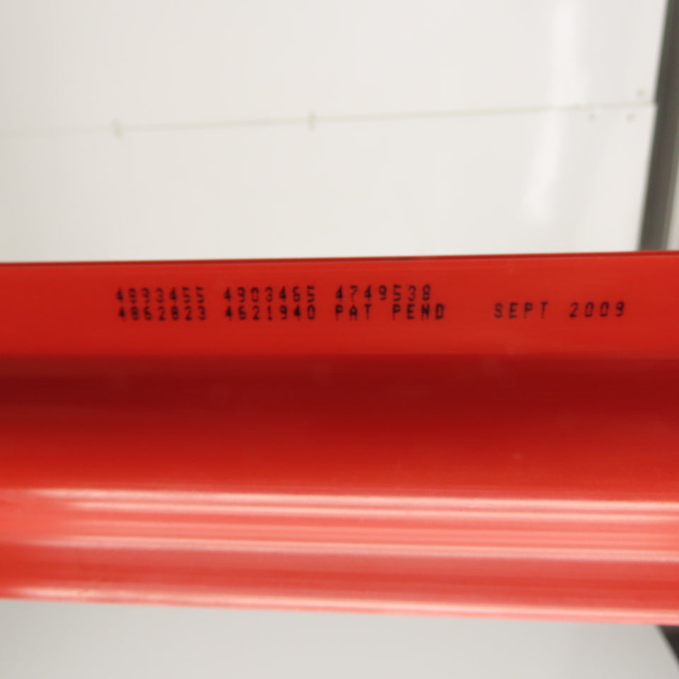 Flexstake FH 800 Series 48" Flexible Red American Fire Hydrant Marker W/ Anchor