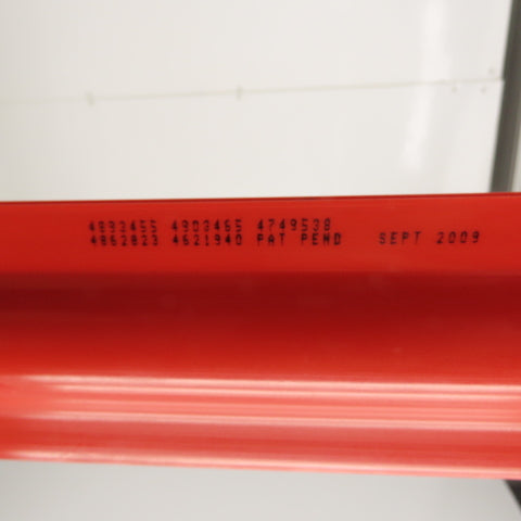 Flexstake FH 800 Series 48" Flexible Red American Fire Hydrant Marker W/ Anchor
