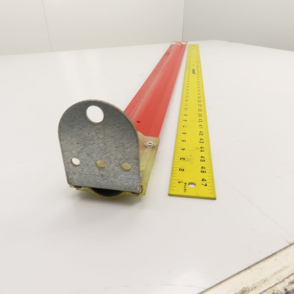 Flexstake FH 800 Series 48" Flexible Red American Fire Hydrant Marker W/ Anchor