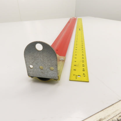 Flexstake FH 800 Series 48" Flexible Red American Fire Hydrant Marker W/ Anchor