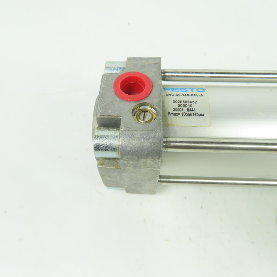 Festo DNG-40-140-PPV-A Double Acting Pneumatic Cylinder 40mm Bore 140mm Stroke