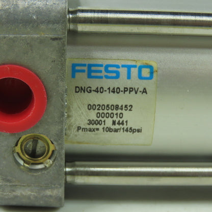 Festo DNG-40-140-PPV-A Double Acting Pneumatic Cylinder 40mm Bore 140mm Stroke