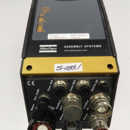 Atlas Copco TC 52S 4240 0442 81 Power Macs Tightening Controller W/ Interbus