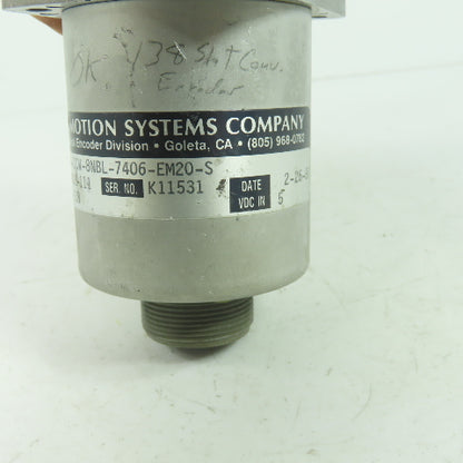BEI 924-01012-111 Optical Encoder 3/8" Shaft