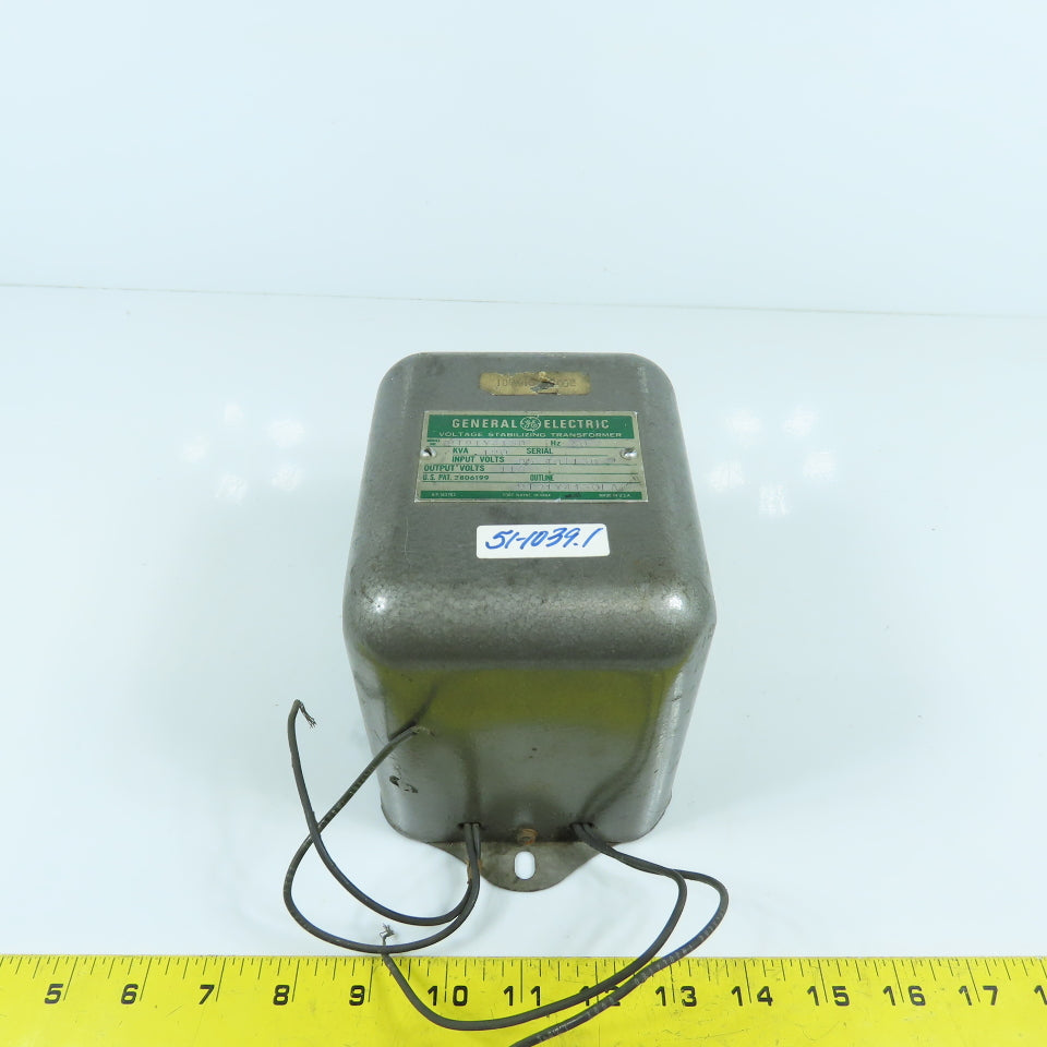 GE 9T91Y4130 0.120kVA Voltage Stabilizing Transformer 95-130V In 118V Out 60HZ