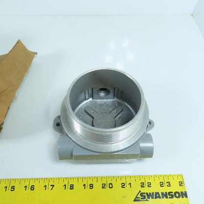 Hubbell SPM25122 Killark M-HKB Gas Tech Receptacle Transmitter Box HOUSING ONLY