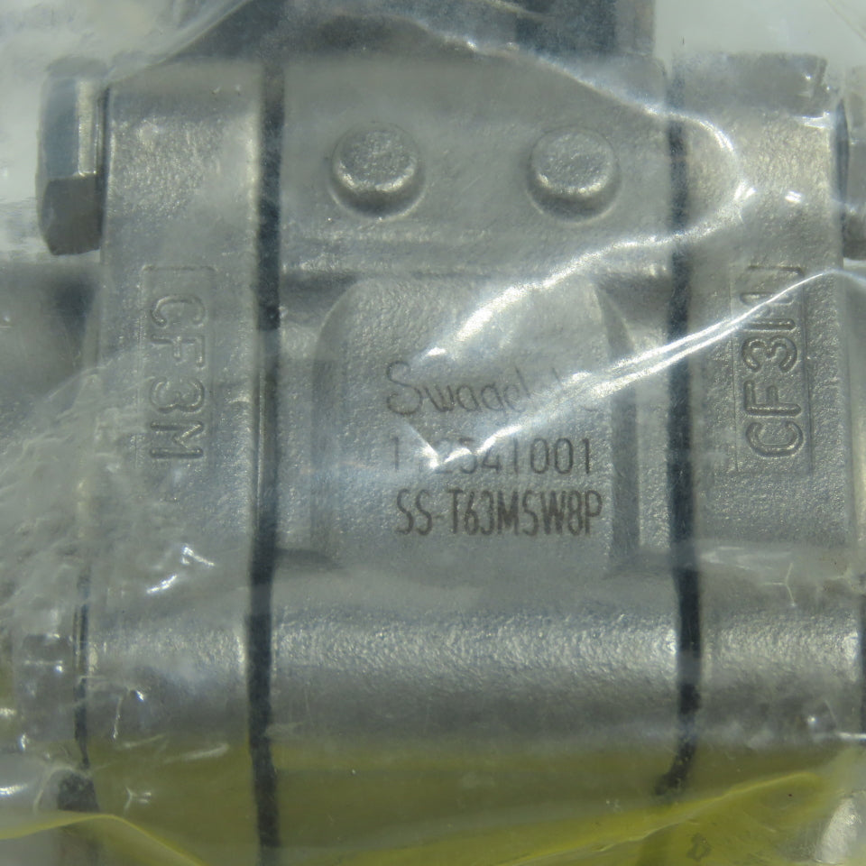 Swagelok SS-T63MSW8P Stainless 60 Series Thermal Service Butt Weld Ball Valve