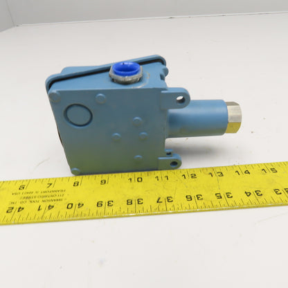 United Electric H100-701 1.5-30PSI 480V Pressure Switch 600PSI Proof