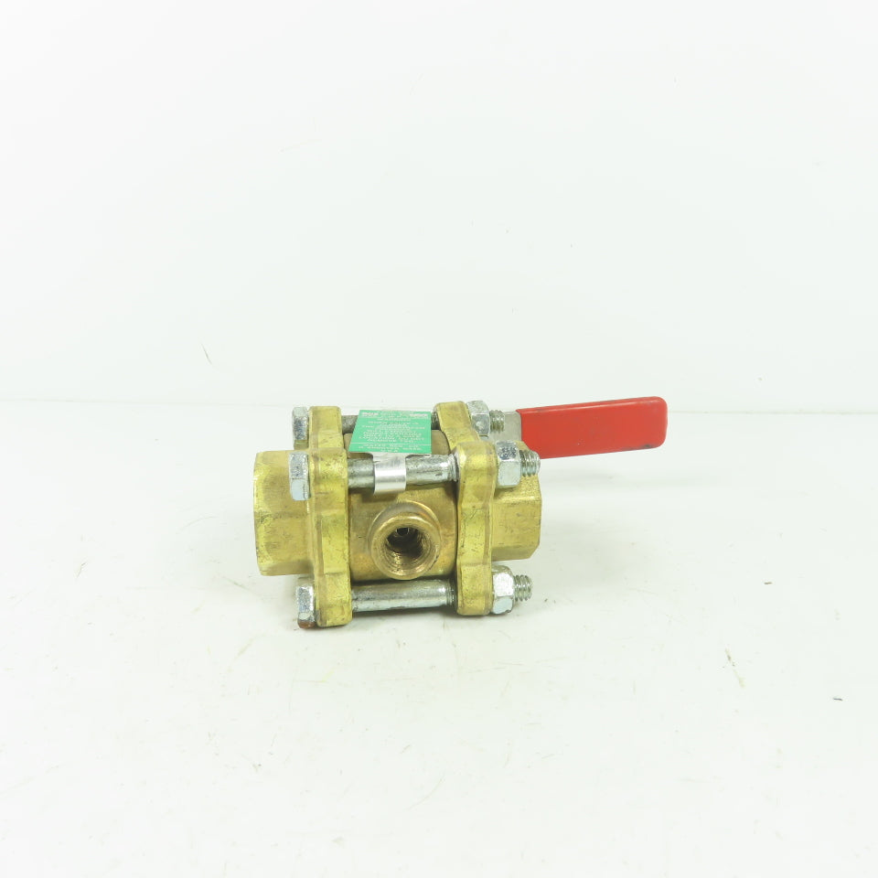 Watts Mod. SE C Type 6800 3/4" NPT Ball Valve 175PSI