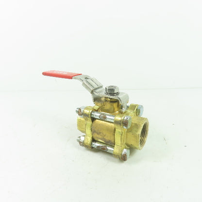 Watts Mod. SE C Type 6800 3/4" NPT Ball Valve 175PSI