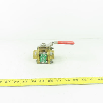 Watts Mod. SE C Type 6800 3/4" NPT Ball Valve 175PSI