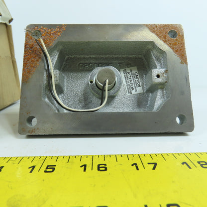 Cooper Crouse Hinds DSD948 J3 Explosion Proof Sealed Cover W/ Green Pilot Light