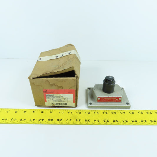 Cooper Crouse Hinds DSD948 J3 Explosion Proof Sealed Cover W/ Green Pilot Light