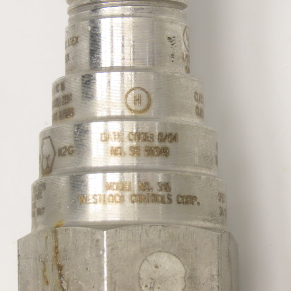 Westlock Accutrak 316 Silver Bullet Explosion Proof Linear Position Switch SPDT