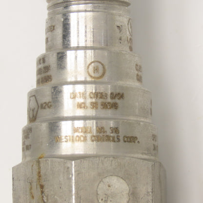 Westlock Accutrak 316 Silver Bullet Explosion Proof Linear Position Switch SPDT