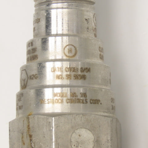 Westlock Accutrak 316 Silver Bullet Explosion Proof Linear Position Switch SPDT