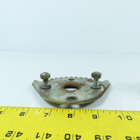 Bray 11-3/4" OAL Manual Butterfly Valve Handle W/02-0200-70010-529 Notched Plate