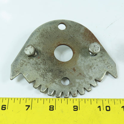Bray 11-3/4" OAL Manual Butterfly Valve Handle W/02-0200-70010-529 Notched Plate