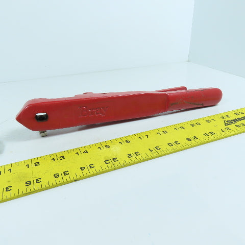 Bray 11-3/4" OAL Manual Butterfly Valve Handle W/02-0200-70010-529 Notched Plate