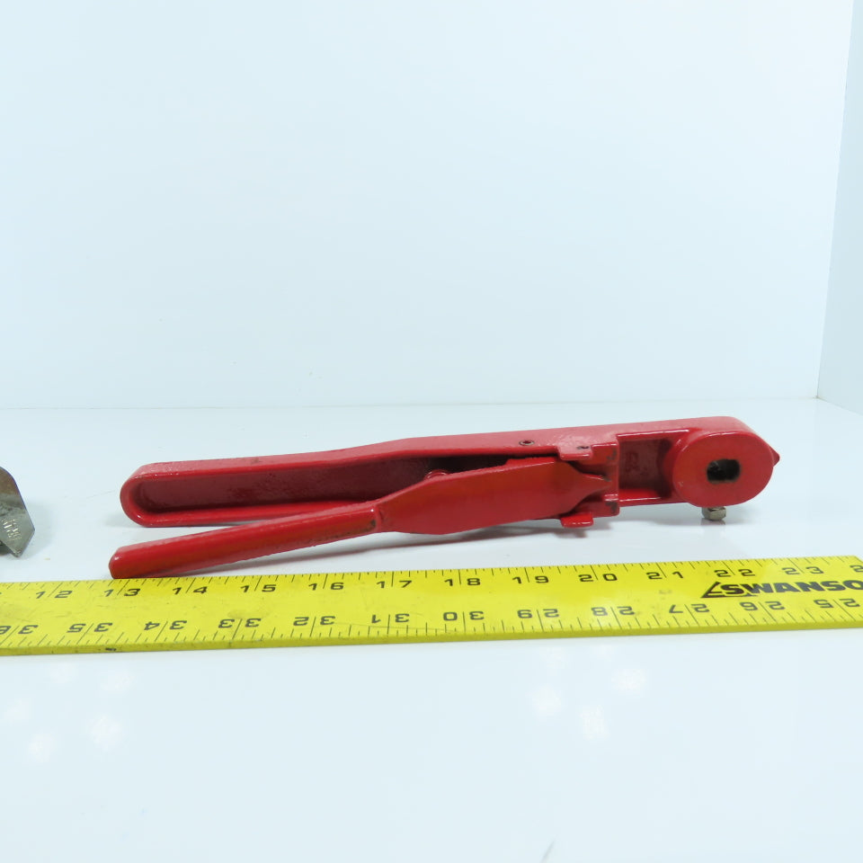 Bray 11-3/4" OAL Manual Butterfly Valve Handle W/02-0200-70010-529 Notched Plate