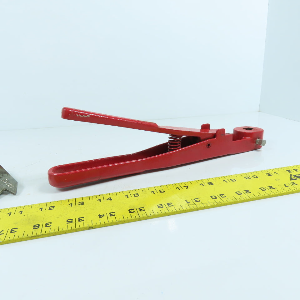 Bray 11-3/4" OAL Manual Butterfly Valve Handle W/02-0200-70010-529 Notched Plate