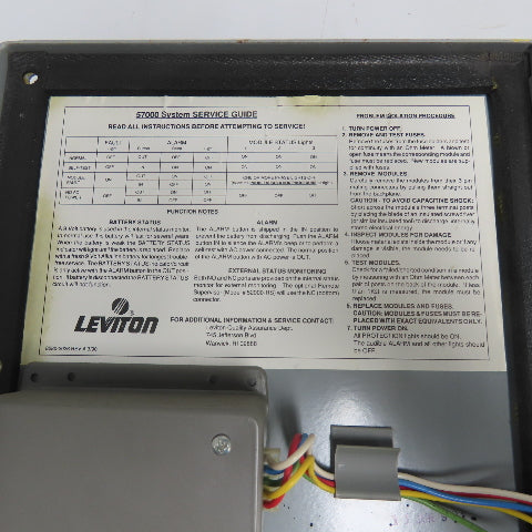 Leviton 57277-M3 Transient Voltage Surge Suppressor 277VAC 50/60Hz