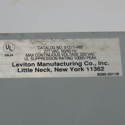 Leviton 57277-M3 Transient Voltage Surge Suppressor 277VAC 50/60Hz
