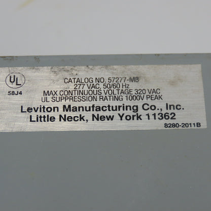 Leviton 57277-M3 Transient Voltage Surge Suppressor 277VAC 50/60Hz