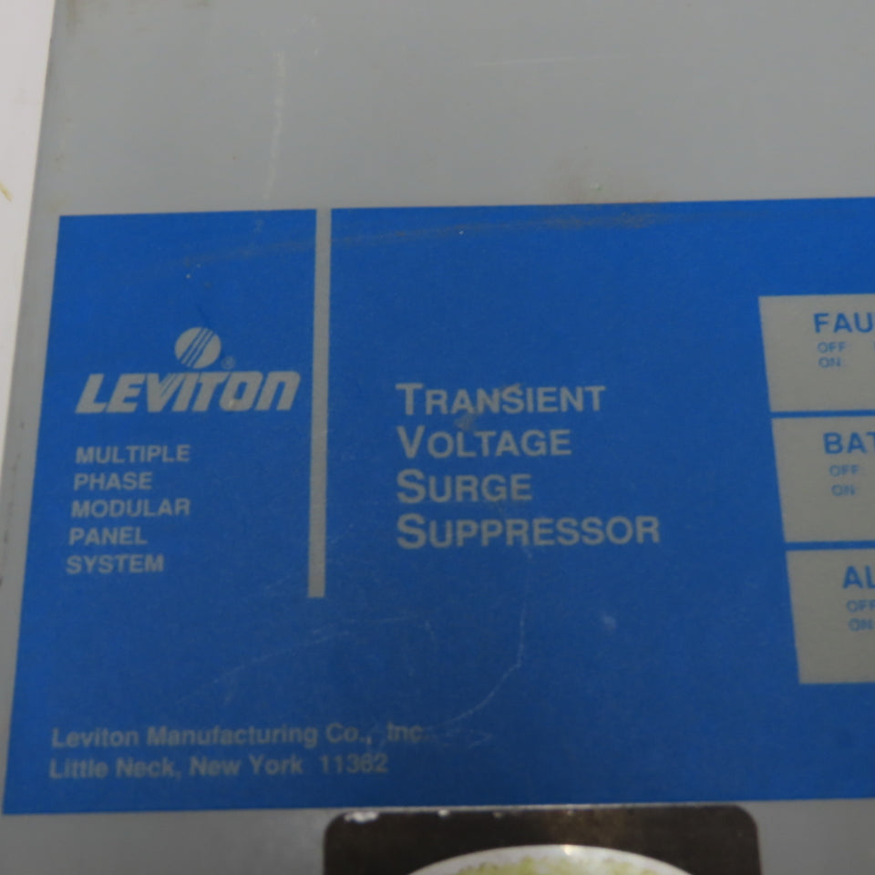 Leviton 57277-M3 Transient Voltage Surge Suppressor 277VAC 50/60Hz