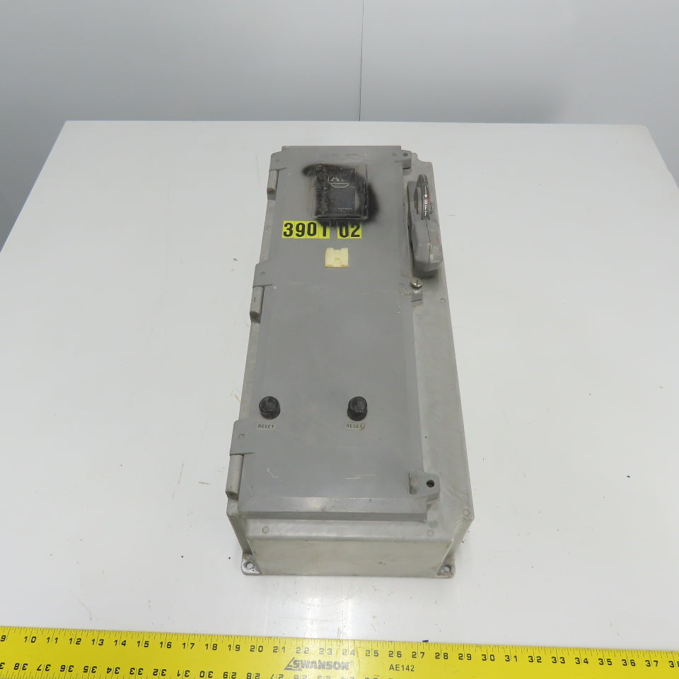 Allen Bradley 712-ASCD24 Ser B 5HP Combination Motor Starter Fusible Disconnect