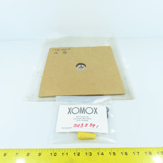 14E369 1/2" 3/4" Seal Cartridge Assembly W/ Xomox SA35391 NEW