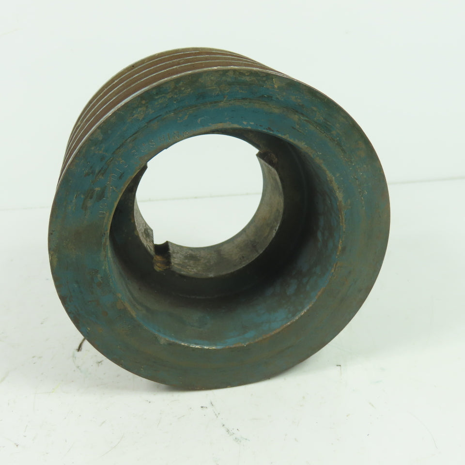 4A46B5.0 2012 5-5/16" OD x 3-1/4" Wide 4 Groove V-Belt Pulley 4650RPM Max