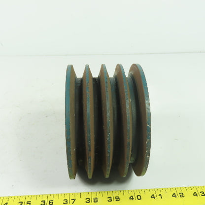 4A46B5.0 2012 5-5/16" OD x 3-1/4" Wide 4 Groove V-Belt Pulley 4650RPM Max