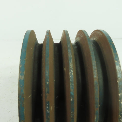 4A46B5.0 2012 5-5/16" OD x 3-1/4" Wide 4 Groove V-Belt Pulley 4650RPM Max