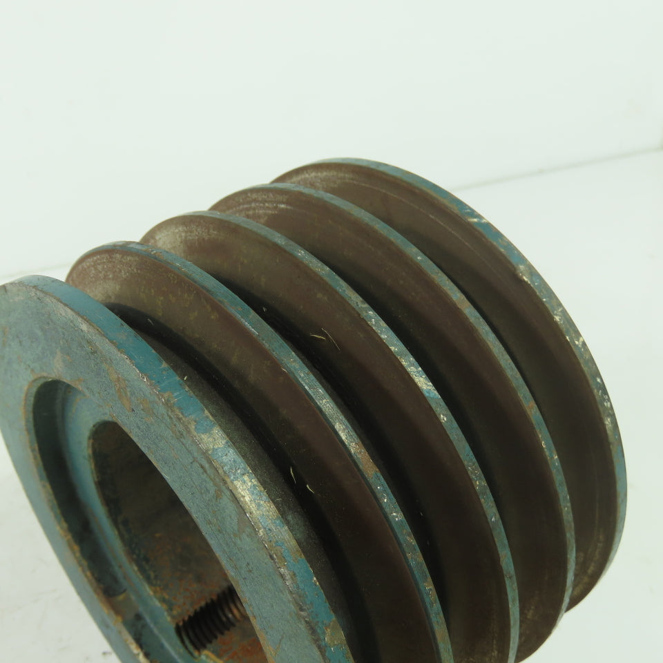 4A46B5.0 2012 5-5/16" OD x 3-1/4" Wide 4 Groove V-Belt Pulley 4650RPM Max