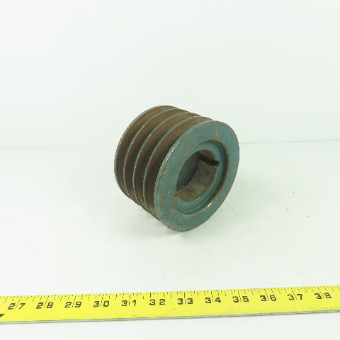 4A46B5.0 2012 5-5/16" OD x 3-1/4" Wide 4 Groove V-Belt Pulley 4650RPM Max