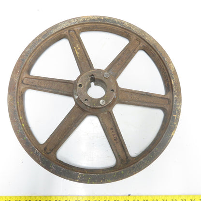 Browning 2TB184 18-3/4" OD x 1-3/4" Wide 2 Groove V-Belt Pulley 2-3/16" Bore