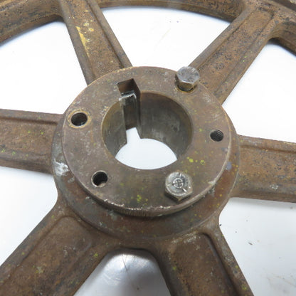 Browning 2TB184 18-3/4" OD x 1-3/4" Wide 2 Groove V-Belt Pulley 2-3/16" Bore