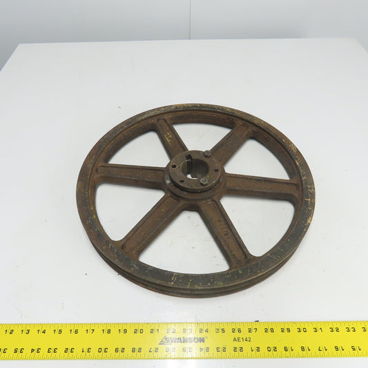 Browning 2TB184 18-3/4" OD x 1-3/4" Wide 2 Groove V-Belt Pulley 2-3/16" Bore