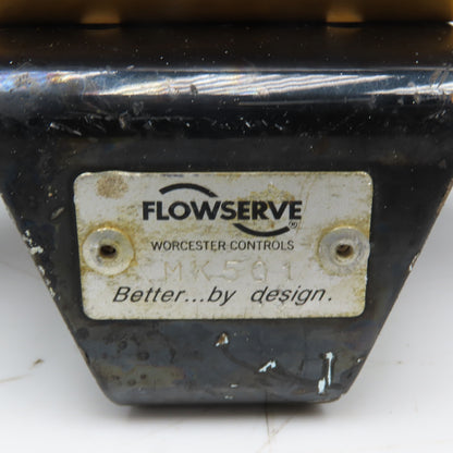 Flowserve 10 39 N R6 Pneumatic Valve Actuator 80PSI W/ Mount MK501