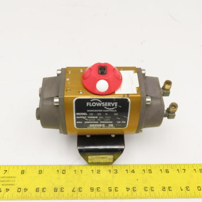 Flowserve 10 39 N R6 Pneumatic Valve Actuator 80PSI W/ Mount MK501