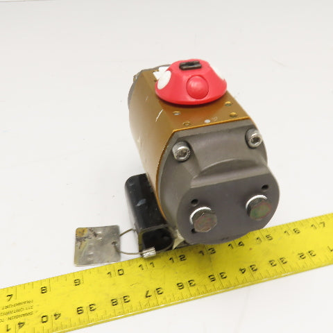 Flowserve 10 39 N R6 Pneumatic Valve Actuator 80PSI W/ Mount MK501