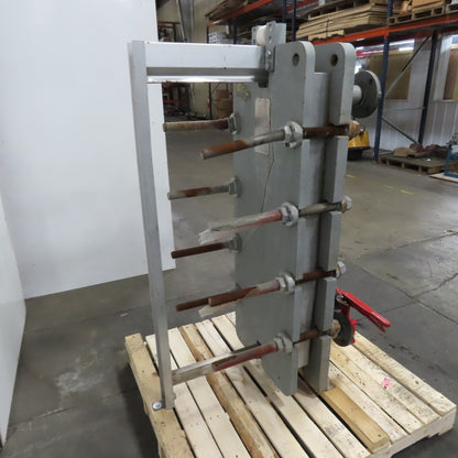 Bell & Gossett Plate Heat Exchanger 150PSI 302° F W/ 2 Valves