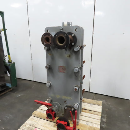 Bell & Gossett Plate Heat Exchanger 150PSI 302° F W/ 2 Valves