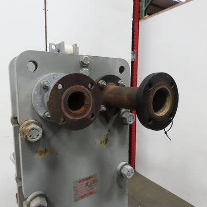 Bell & Gossett Plate Heat Exchanger 150PSI 302° F W/ 2 Valves