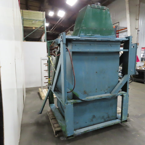 Custom Made 37" X 48 Deep Hydraulic Box Crate Bulk Material Tote Dumper 3PH