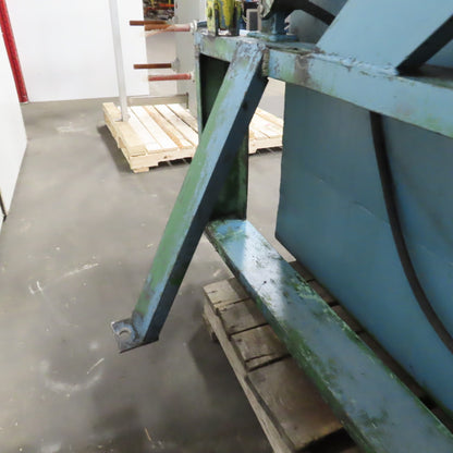 Custom Made 37" X 48 Deep Hydraulic Box Crate Bulk Material Tote Dumper 3PH