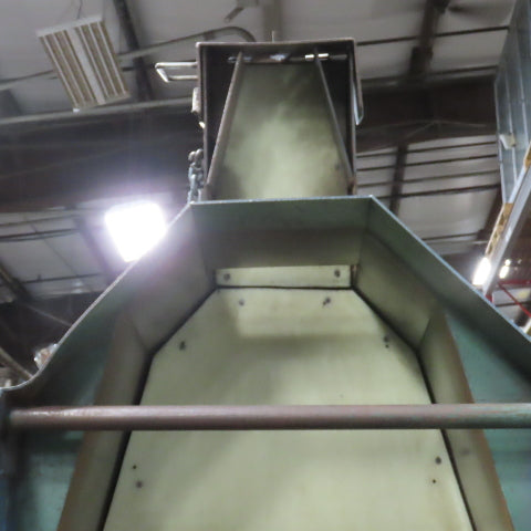 Custom Made 34.5" X 48 Deep Hydraulic Box Crate Bulk Material Tote Dumper 3PH